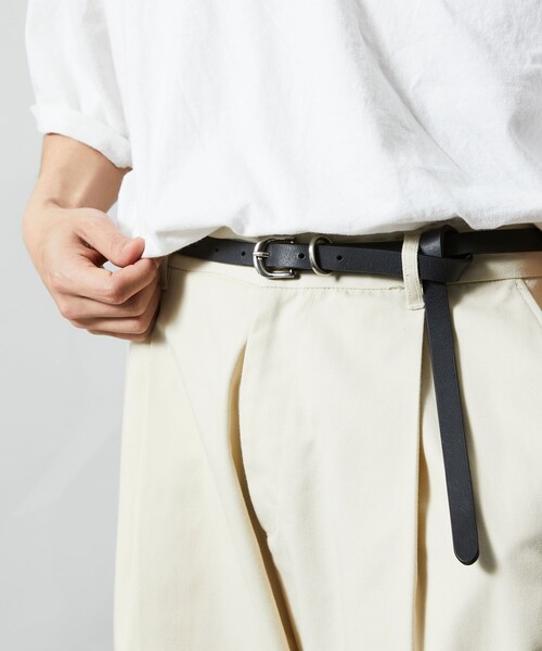 セール】限定展開 リアルレザー ナローベルト（ベルト）｜FREAK'S