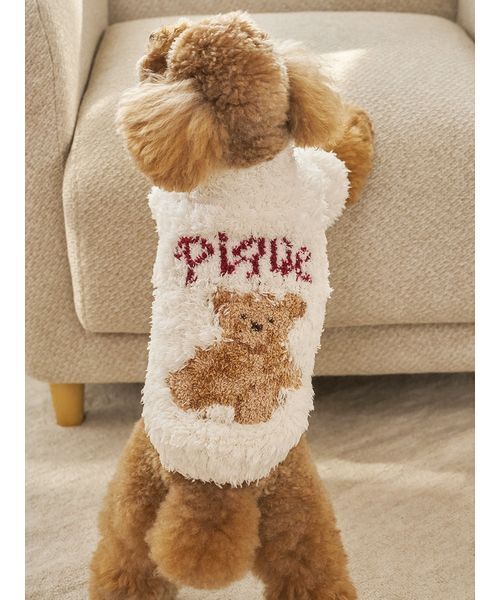 セール】【HOLIDAY】【CAT&DOG】ジェラートスノーベアジャガードプル
