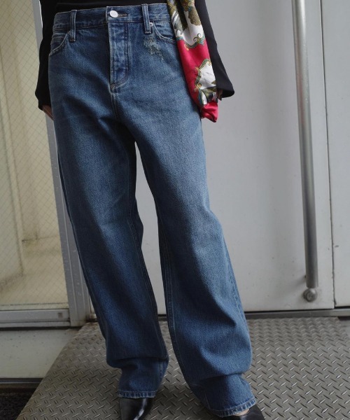 Ameri LOW WAIST DENIM 25インチ デニム Ameri（アメリ）の「LOW WAIST
