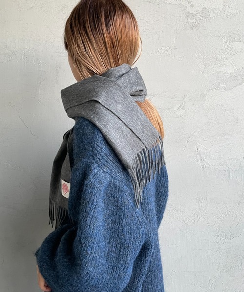 DANTON/ダントン] カシミヤ混ウールマフラー（マフラー）｜DANTON