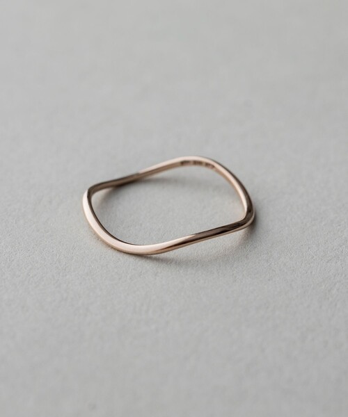 レイヤード] K10 ウェーヴ リング（リング）｜ete（エテ）の