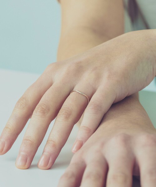 レイヤード] K10 ウェーヴ リング（リング）｜ete（エテ）の