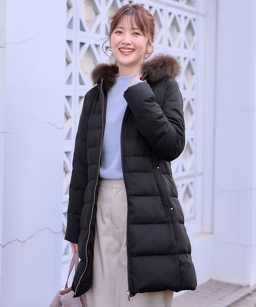 ANY SIS（エニィスィス）の「【洗える】リッチファーフードロング