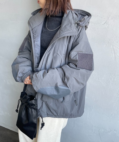 WILD THINGS/ワイルドシングス] ショート モンスターパーカー（ダウン