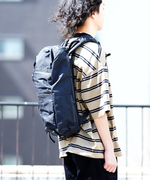 AS2OV アッソブ WATER PROOF CORDURA 305D ROUND ZIP BACKPACK バック