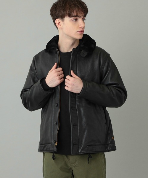 Alpha Industries（アルファインダストリーズ）の「レザーN-1デッキ