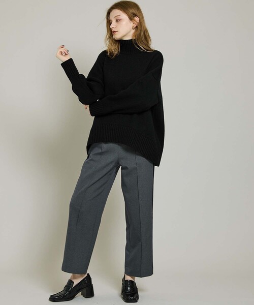 CINOH/チノ】《STUDIOUS別注》オーバーサイズハイネックニット