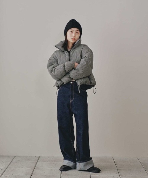 TODAYFUL（トゥデイフル）の「Check Dawn Jacket（ダウンジャケット