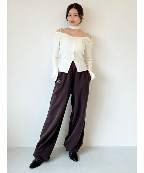 セール】タイ付きニットプルオーバー（ニット/セーター）｜SNIDEL