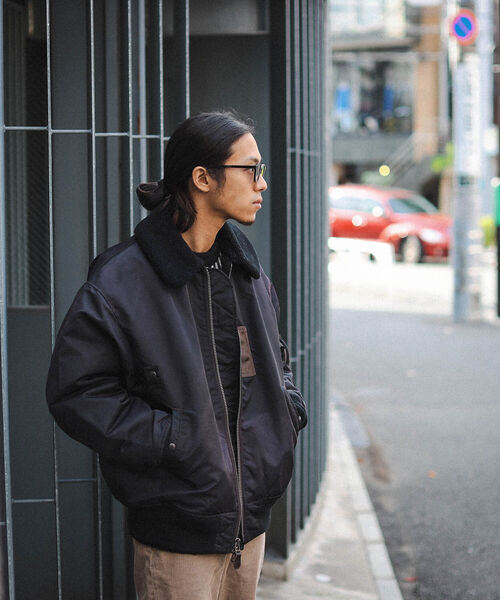 BEAMS（ビームス）の「BEAMS / ビッグ フェード ミリタリーブルゾン