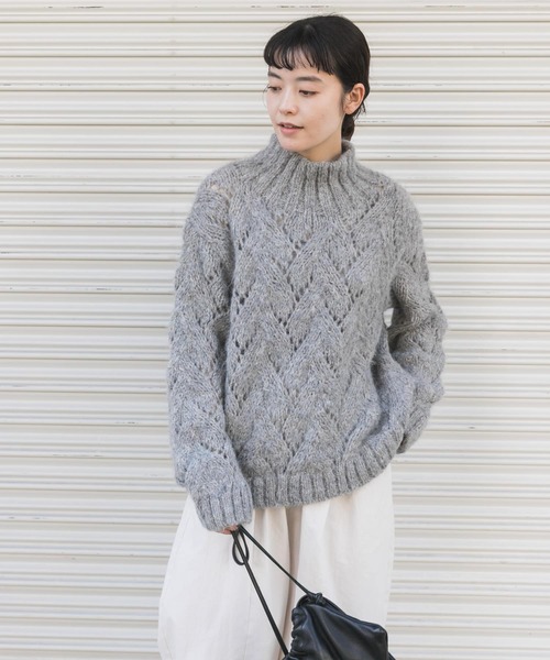 かぐれ（カグレ）の「スリアルパカウールプルオーバー（ニット