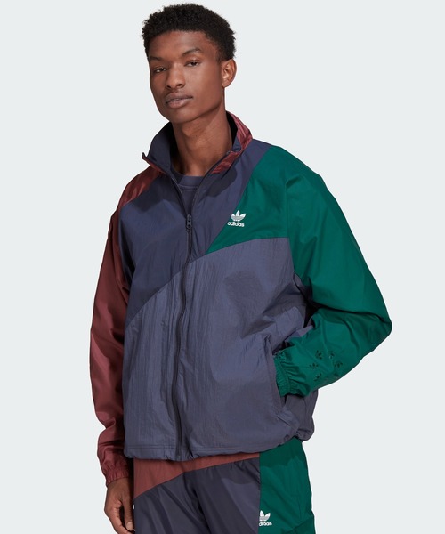 adidas（アディダス）の「アディカラー カラーブロック トラックトップ