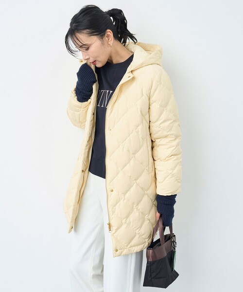 自宅で洗濯OK / 軽量で暖かい】TAIONコラボ 2WAY キルティングダウン