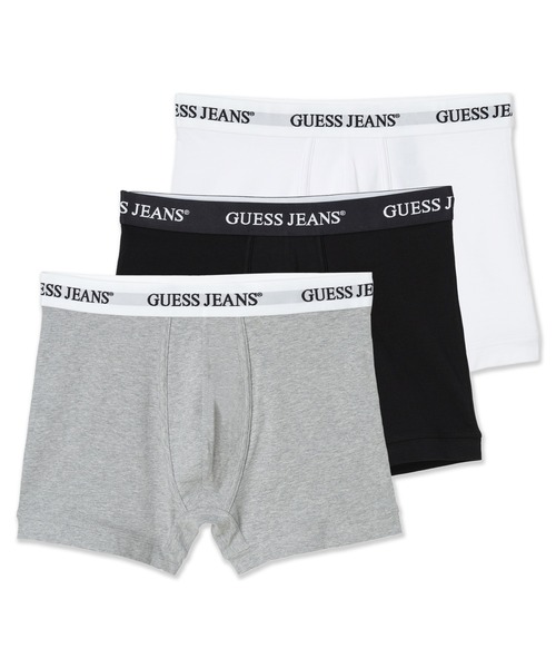 GUESS JEANS 3 Pack Boxer Brief 下着 メンズ ボクサーパンツ | GUESS
