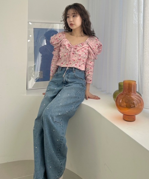 LILY BROWN（リリーブラウン）の「[L.B CANDY STOCK]ハートビジュー