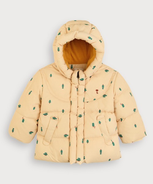 セール】クラウドフード付きダックダウンジャケット（ダウンジャケット