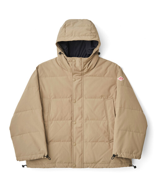 WOMEN'S BIG SILHOUETTE HOODED DOWN JACKET（ダウンジャケット/コート