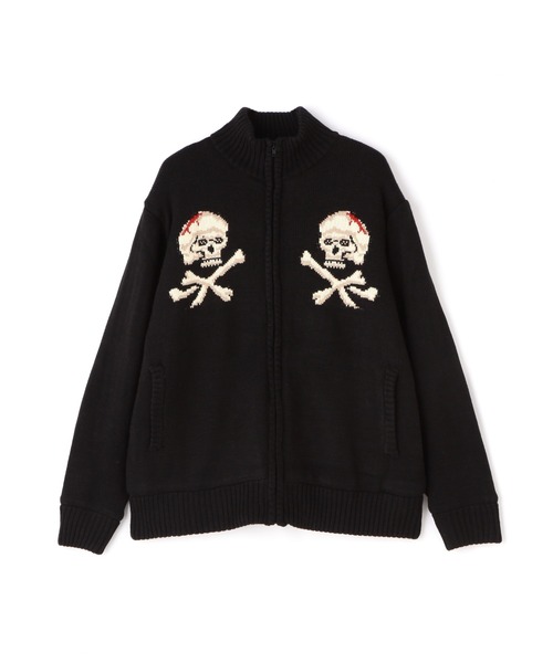 schott（ショット）の「Schott/ショット/SKULL DRIVERS KNBIT/スカル