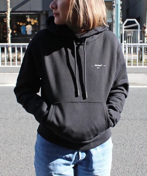 off white（オフホワイト）｜パーカー（ブラック系）一覧 - WEAR