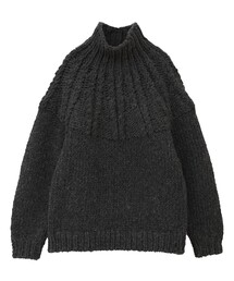 CLANE（クラネ）の「BALLOON SLEEVE GATHER KNIT TOPS（ニット