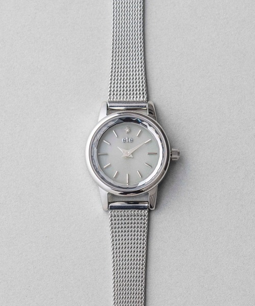 ソーラーウォッチ メッシュベルト（アナログ腕時計）｜ete（エテ）の