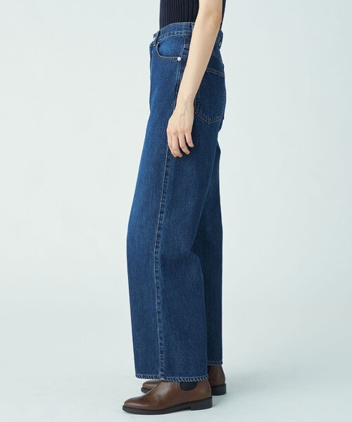 デニム ワイドストレートパンツ（デニムパンツ）｜TOMORROWLAND