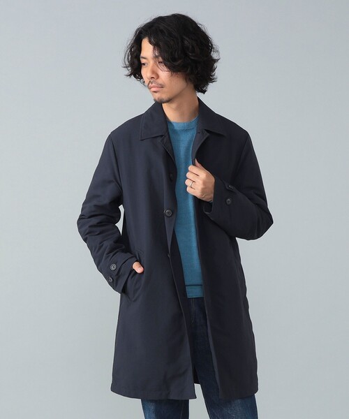 セール】【別注】M.I.D.A. / ライナー付き ステンカラーコート（ステン