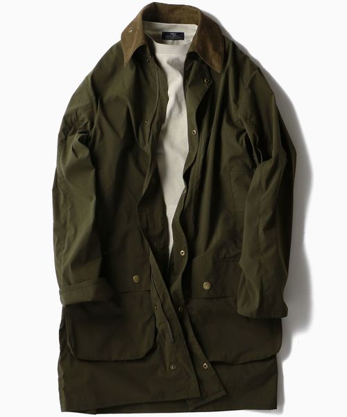 Barbour（バブアー）の「BARBOUR: 別注 ボーダー パッカブル ナイロン