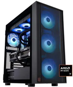 ABS Eurus Ruby Gaming PC - Windows 11 - AMD Ryzen 7 9800X3D