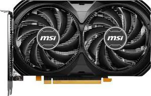 MSI Ventus GeForce RTX 4060 Graphics Card RTX 4060 VENTUS 2X BLACK