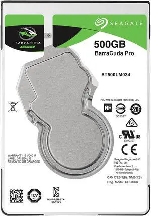 Seagate BarraCuda Pro 500GB 7200 RPM 2.5