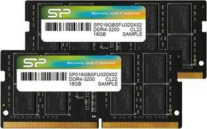 Silicon Power DDR4 32GB (2x16GB) 3200MHz (PC4-25600) CL22 SODIMM