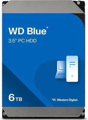 WD Blue 4TB Desktop Hard Disk Drive - 5400 RPM SATA 6Gb/s 256MB