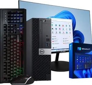 Refurbished: DELL Business Desktop OptiPlex 3060-SFF Intel Core i5