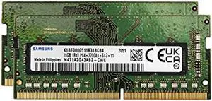 Samsung 32GB (2x16GB) DDR5 5600MHz PC5-44800 1Rx8 SODIMM CL46 1.1v