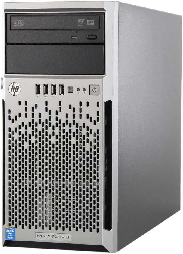 HP ProLiant ML310e Gen8 v2 E3-1220v3 1P 4GB NHP 4 LFF 350W PS