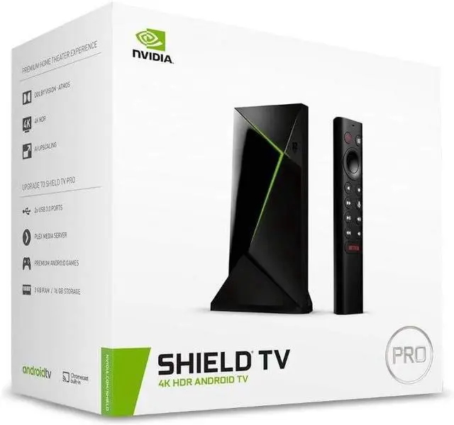 NVIDIA SHIELD Streaming Media Player, Android TV Pro 4K - Newegg.com