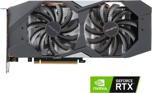 GIGABYTE GeForce RTX 2060 Graphics Card GV-N2060WF2OC-6GD R2