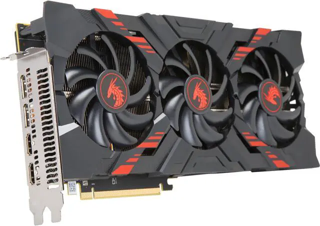 PowerColor RED DRAGON Radeon RX Vega 56 Graphics Card AXRX VEGA 56
