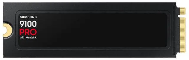SAMSUNG SSD 9100 PRO with Heatsink 4TB, PCIe 5.0x4 M.2 2280, Seq