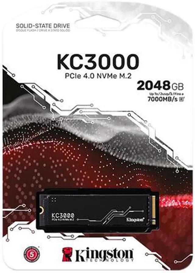 Kingston KC3000 M.2 2280 2TB PCI-Express 4.0 x4 3D TLC Internal
