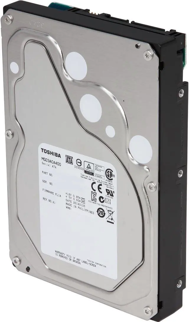 TOSHIBA 4TB 7200 RPM 3.5