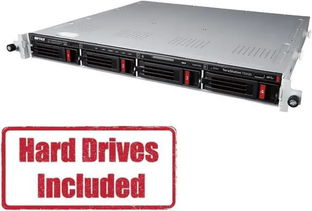 BUFFALO TeraStation 5420 4-Bay 64TB (4x16TB) Business Rackmount