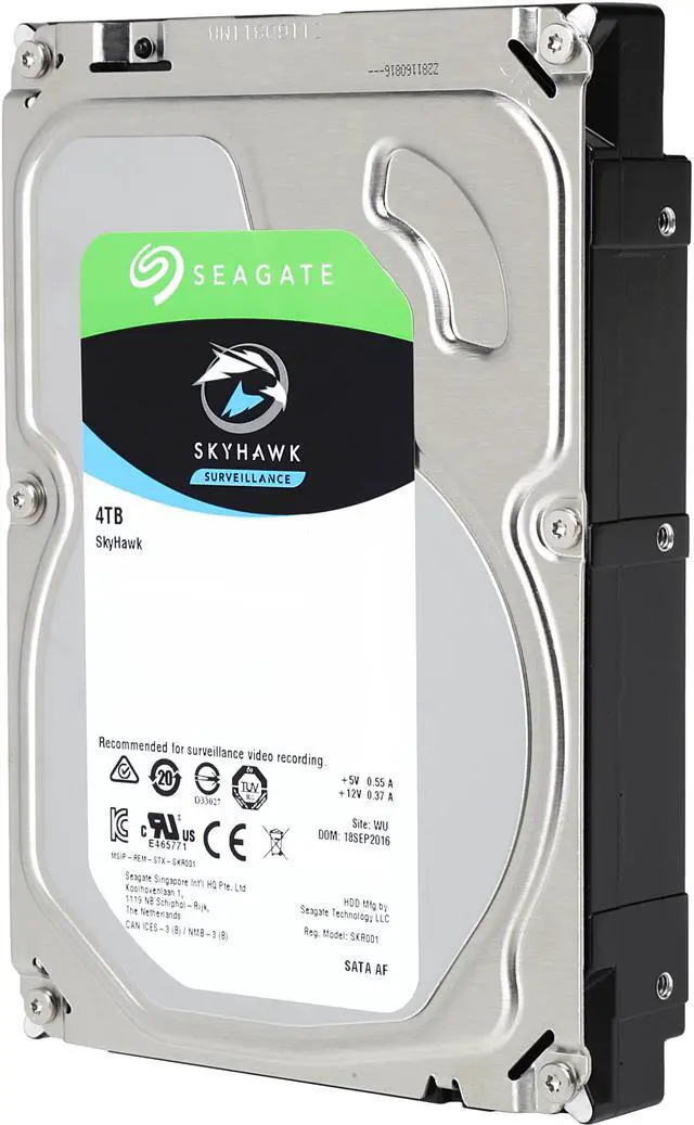 Seagate SkyHawk 4TB Surveillance Hard Drive 3.5