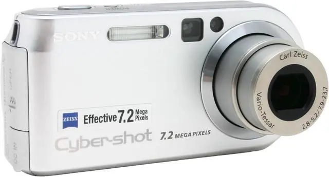 SONY DSC-P200 Silver 7.2MP Digital Camera - Newegg.com