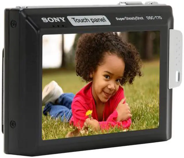 SONY Cyber-Shot T70 Black 8.1 MP 3.0