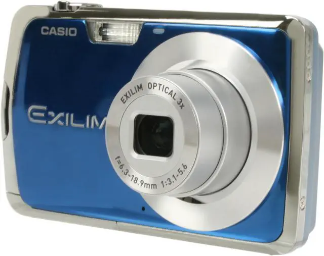 CASIO EXILIM EX-S5 Blue 10.1 MP Digital Camera - Newegg.com