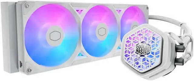 Cooler Master Atmos II 360 White VRM Fan FreeForm 2.0 AIO CPU