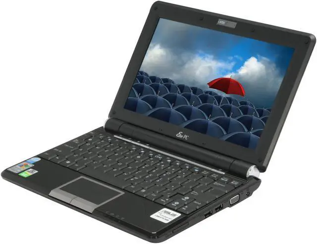 ASUS Eee PC EPC1000HA-BLK001X Black 10.0