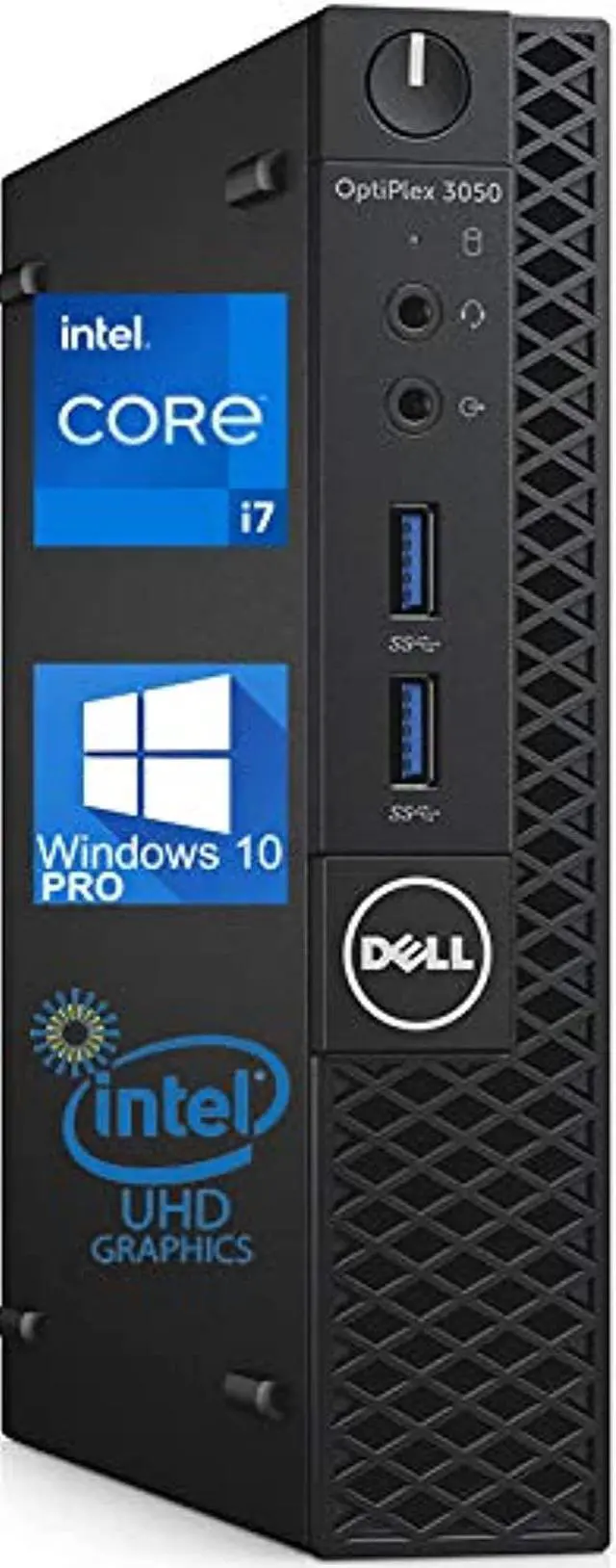 Refurbished: Dell OptiPlex 3050 Micro Desktop Computer, Intel Core